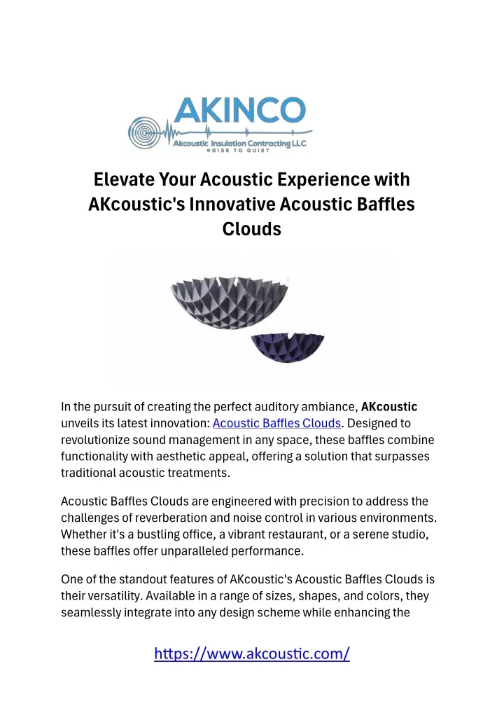 elevate your acoustic experience with akcoustic