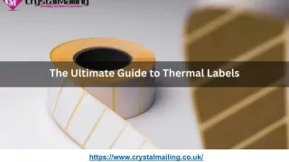 The Ultimate Guide to Thermal Labels - Crystal Mailing