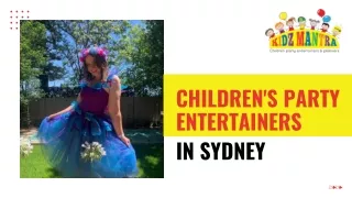 Children's Party Entertainers in Sydney