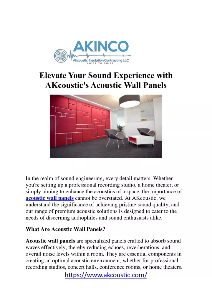 elevate your sound experience with akcoustic