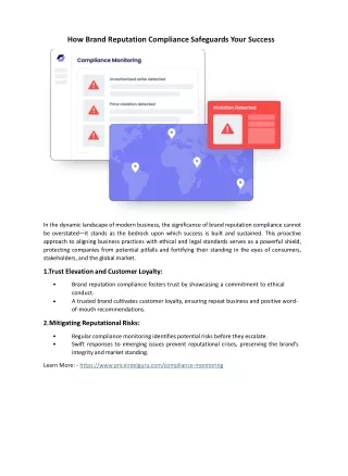 How Brand Reputation Compliance Safeguards Your Success