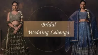 5 ULTIMATE BRIDAL WEDDING LEHENGA FOR EVERY WEDDING FUNCTION