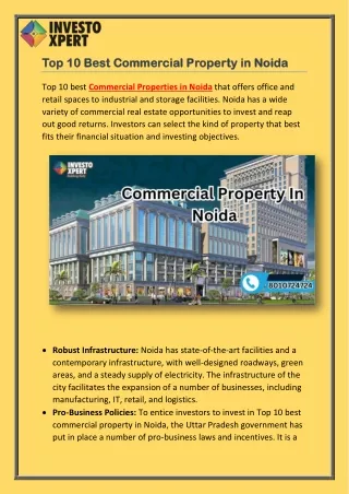 Commercial Property in Noida