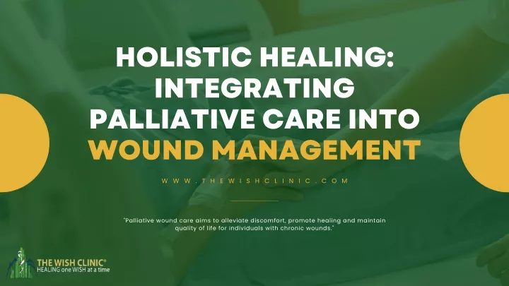 holistic healing integrating palliative care into