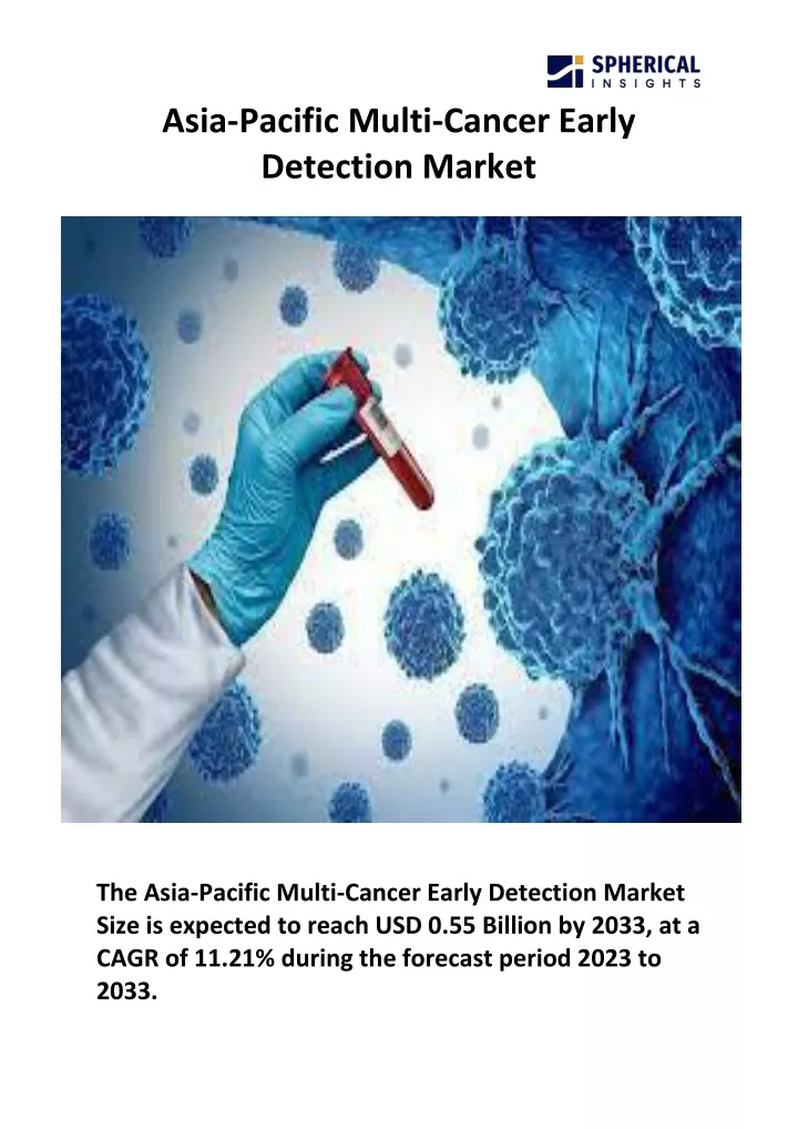 asia pacific multi cancer early detection market