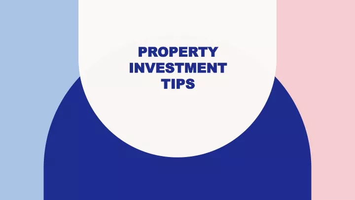 property investment tips