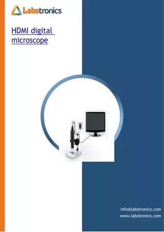hdmi digital microscope