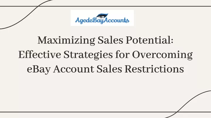 maximizing sales potential effective strategies