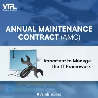 Reduce downtime through scheduled servicing with a tailored AMC package.