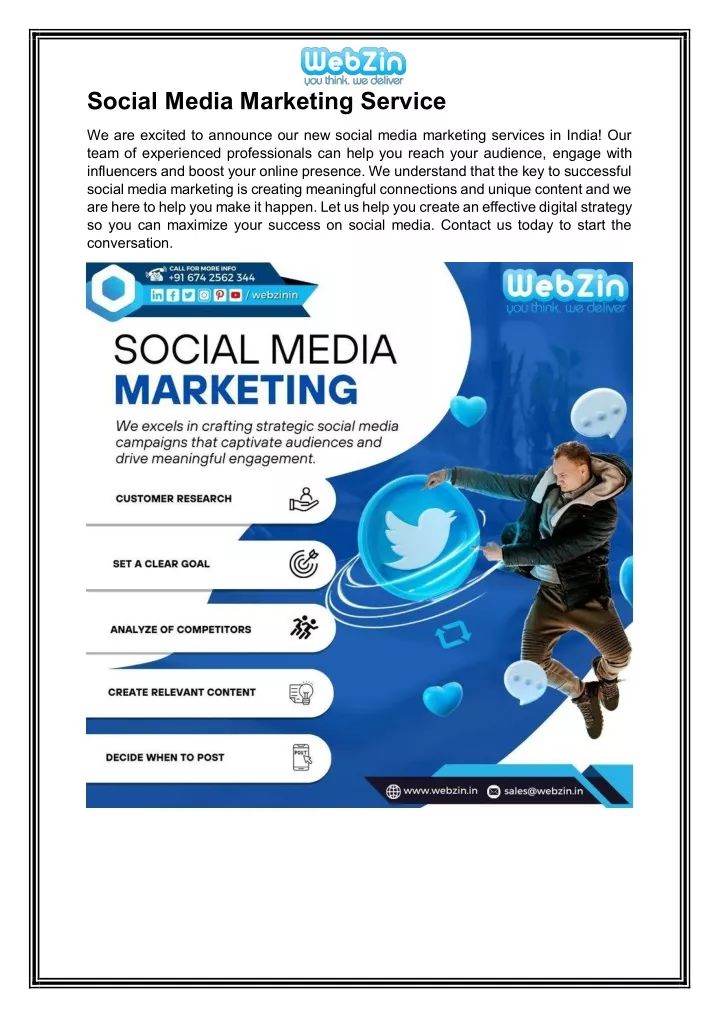 social media marketing service