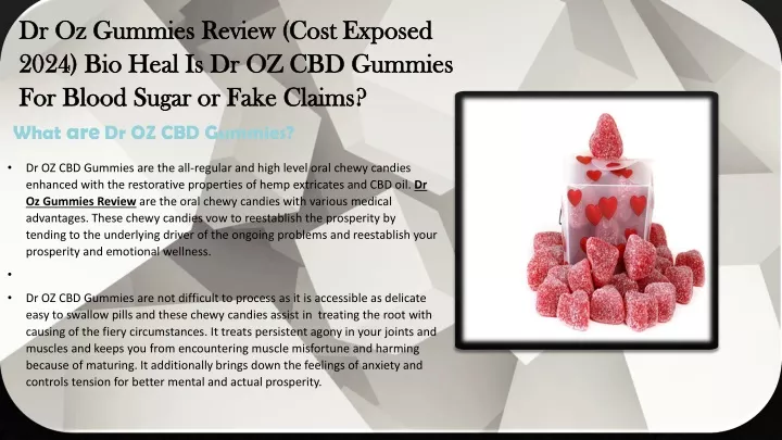 dr oz gummies review cost exposed dr oz gummies