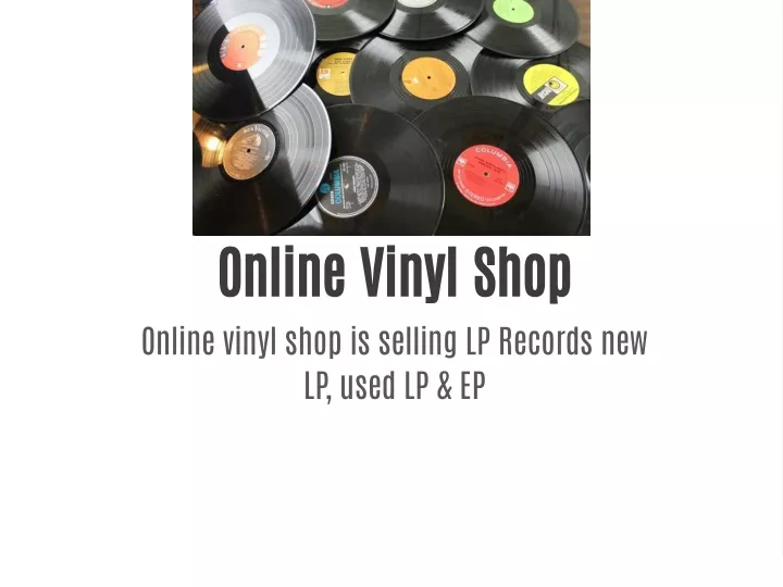 online vinyl shop online vinyl shop is selling