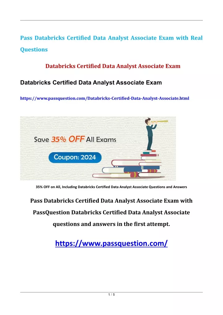 pass databricks certified data analyst associate