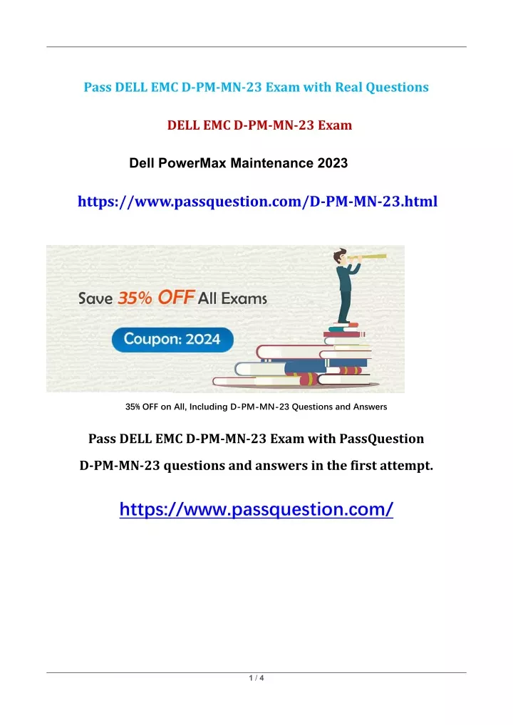 pass dell emc d pm mn 23 exam with real questions