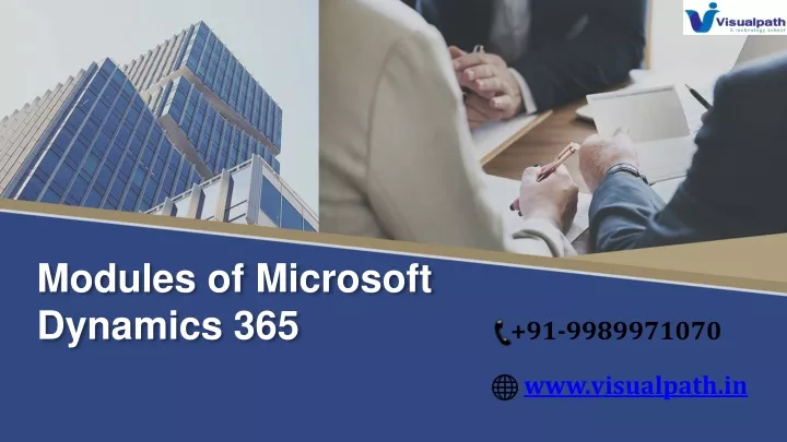 modules of microsoft dynamics 365