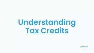 Understanding Tax Credits - BookkeeperLive