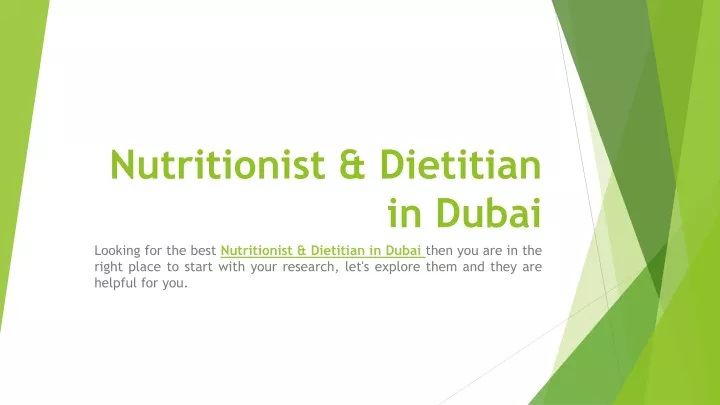 nutritionist dietitian