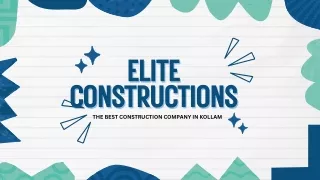 THE BEST CONSTRUCTION COMPANY IN KOLLAM