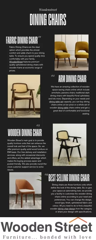 Dining Chairs Infogrpahic