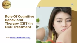 Role Of Cognitive Behavioral Therapy (CBT) In OCD Treatment
