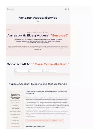Buy Amazon Appeal Service | Amazon Seller Suspension