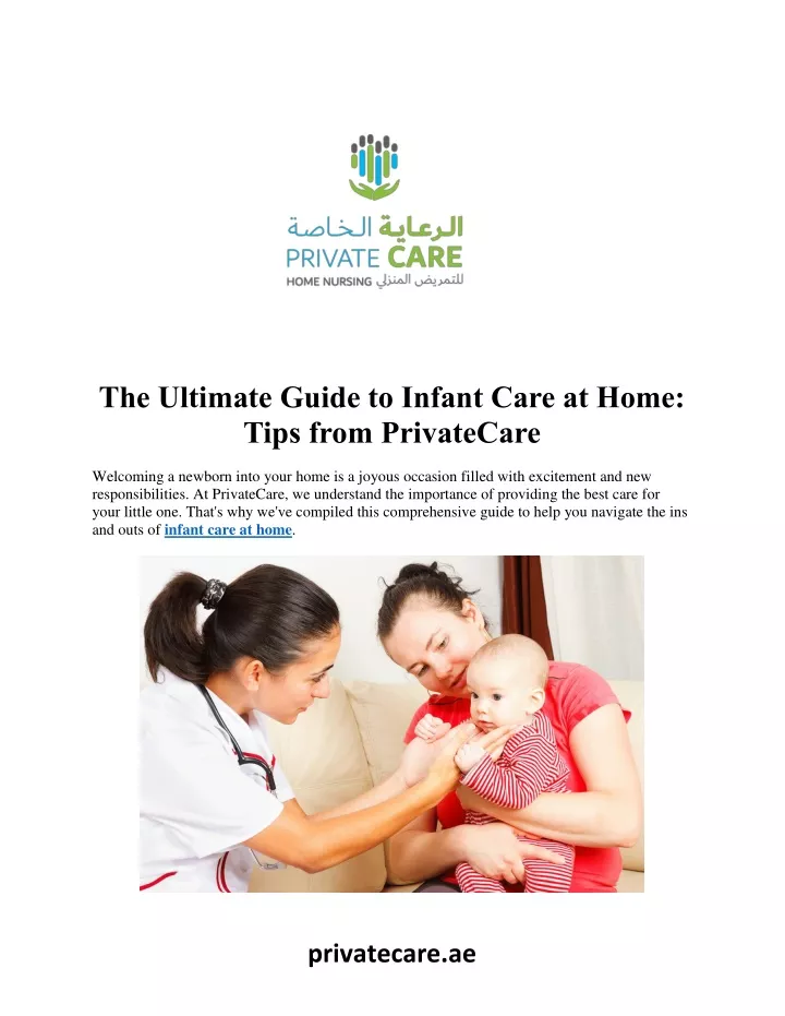 the ultimate guide to infant care at home tips