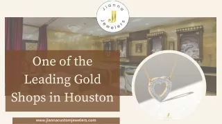 One of the Leading Gold Shops in Houston