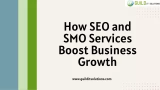 Strategic SEO and SMO Services A Roadmap to Digital Success