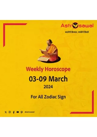 Daily Horoscope: Discover Celestial Guidance for Today at AstoSawal - Your Sourc