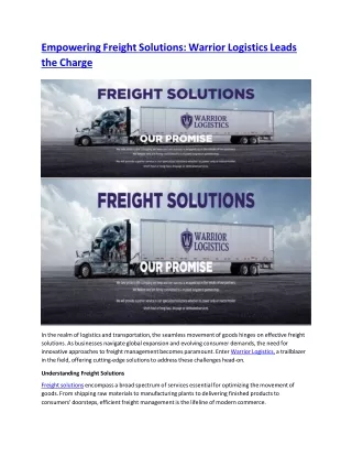 Empowering Freight Solutions (1)