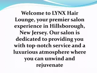 Unlock Your Ultimate Hair Transformation at LYNX Hair Lounge
