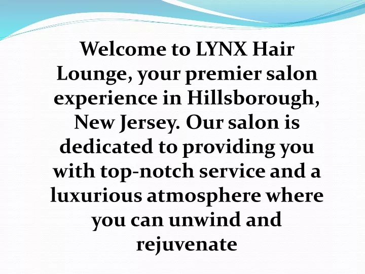welcome to lynx hair lounge your premier salon