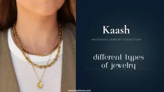 Different Types Of Jewelry