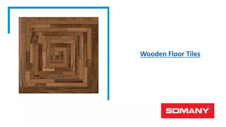 wooden floor tiles