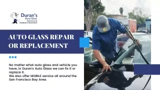 Auto Glass Repair and Replacement Redwood City, San Pablo & Pittsburg