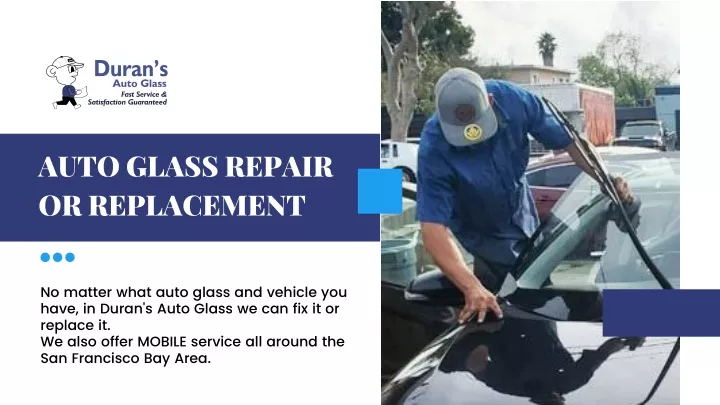 auto glass repair or replacement