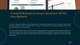 Essential Reasons to setup Conversion API for Your Business