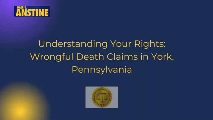 understanding your rights wrongful death claims