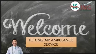 Fast King Air Ambulance Service in Kolkata