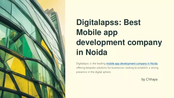 digitalapss best mobile app development company