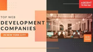 Top web development companies in NewYork