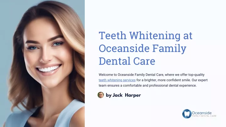 teeth whitening at oceanside family dental care