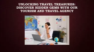 tourism and travel agency