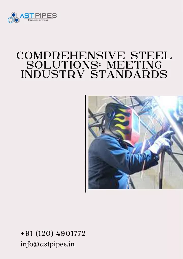 comprehensive steel solutions meeting industry