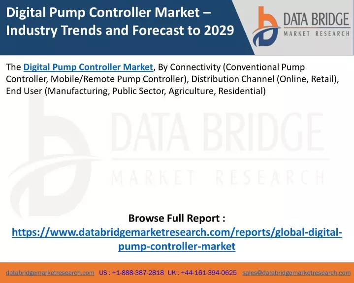 digital pump controller market industry trends