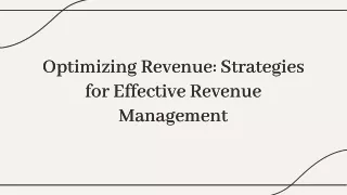 optimizing revenue with rizwa hotels for effective revenue management