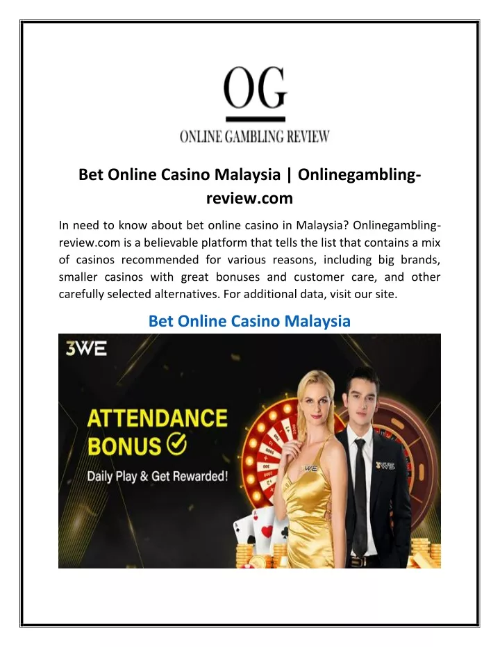 bet online casino malaysia onlinegambling review