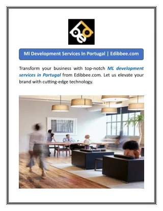 ml development services in portugal edibbee com