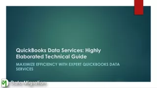 quickbooks data services highly elaborated technical guide