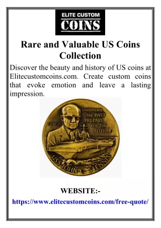 Rare and Valuable US Coins Collection